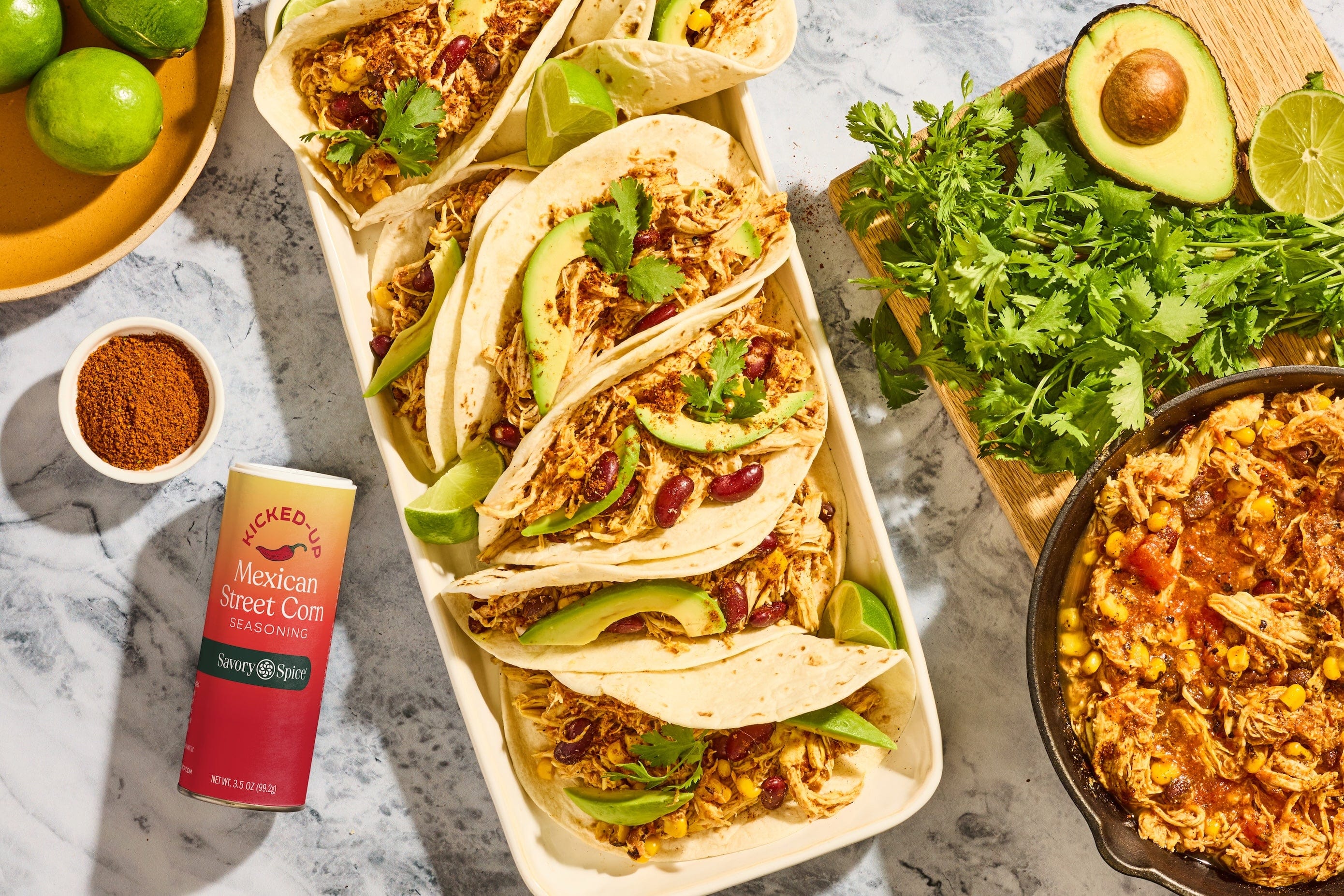 Cowboy Chicken Tacos