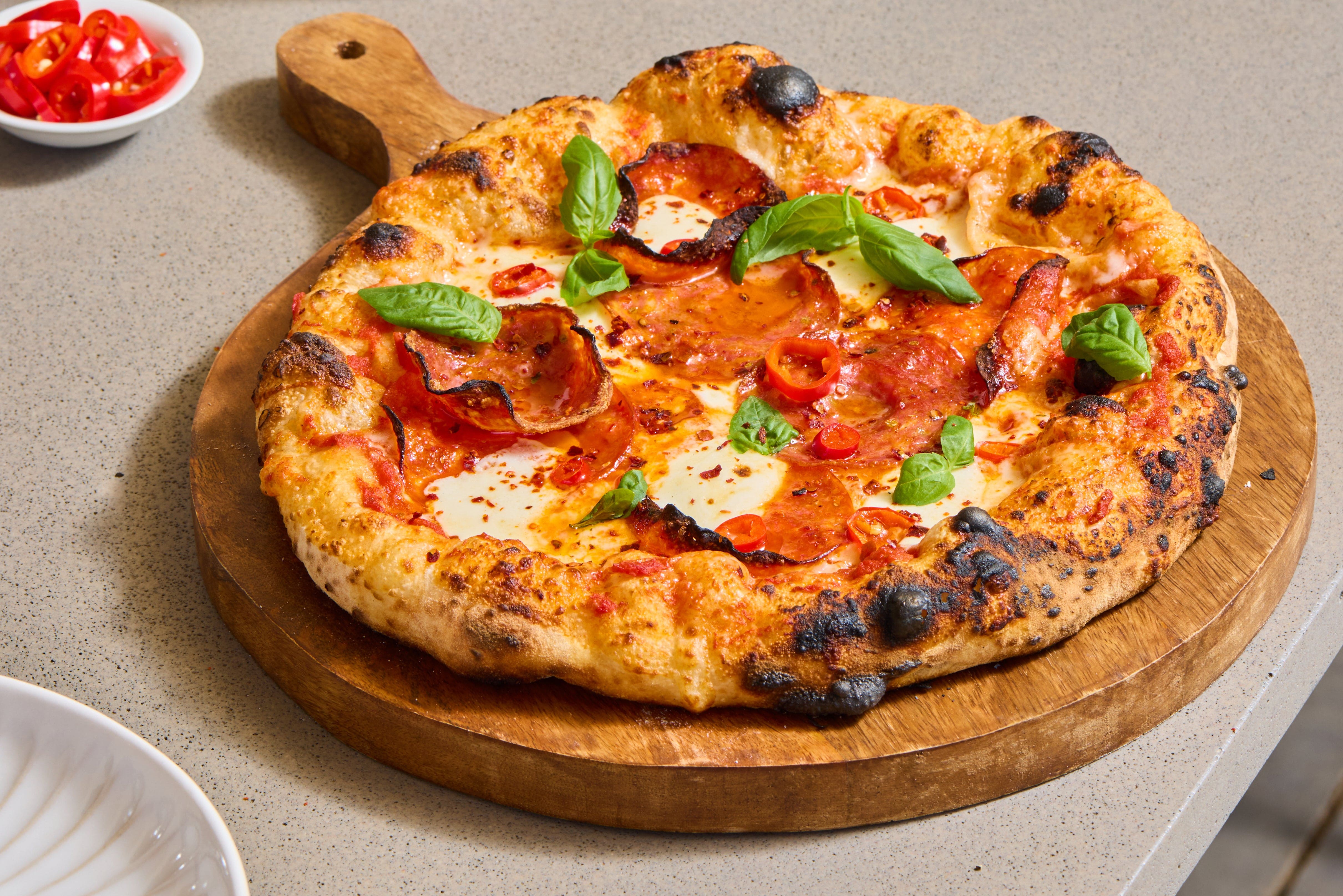 Spicy Diavola Pizza