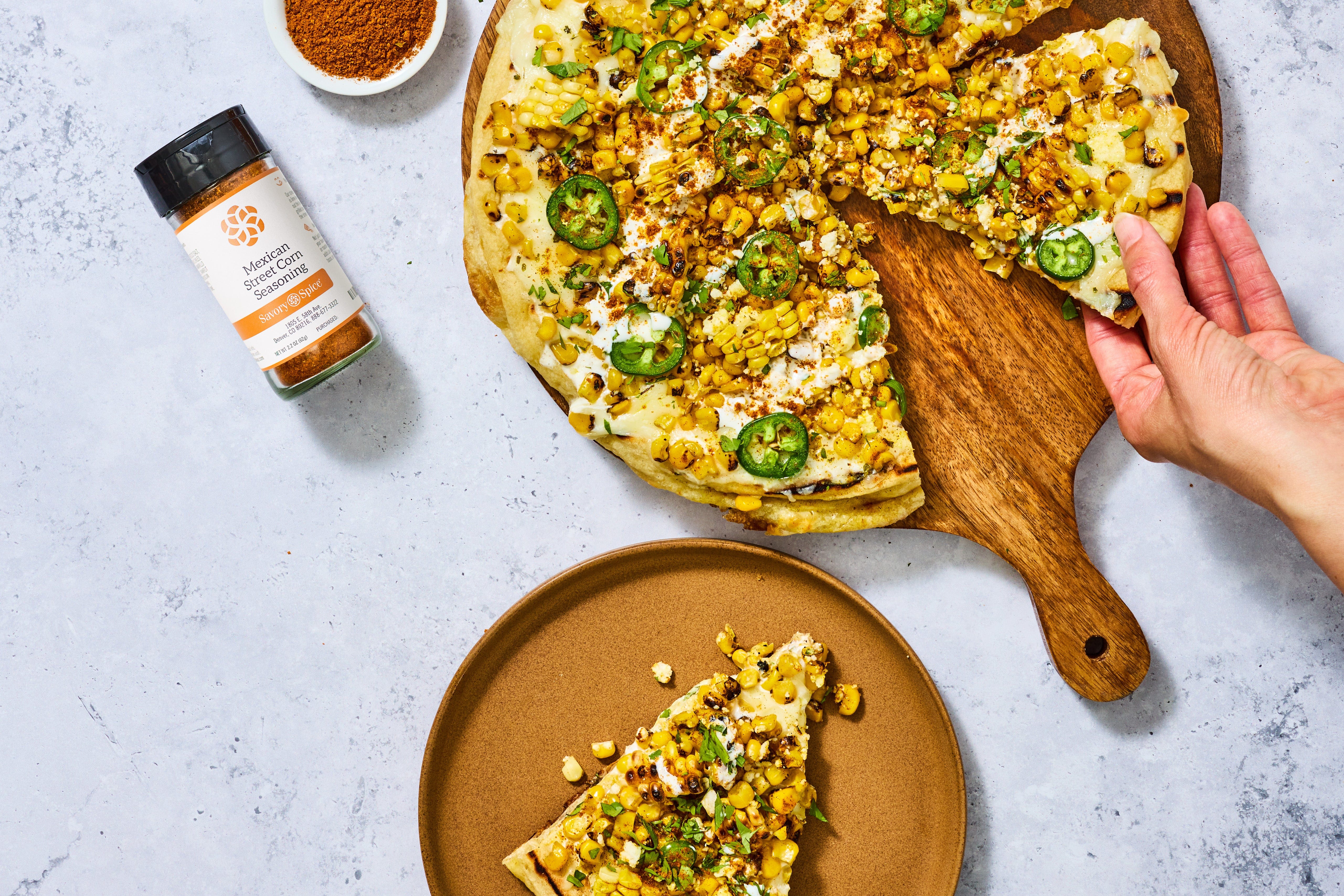 Elote Pizza