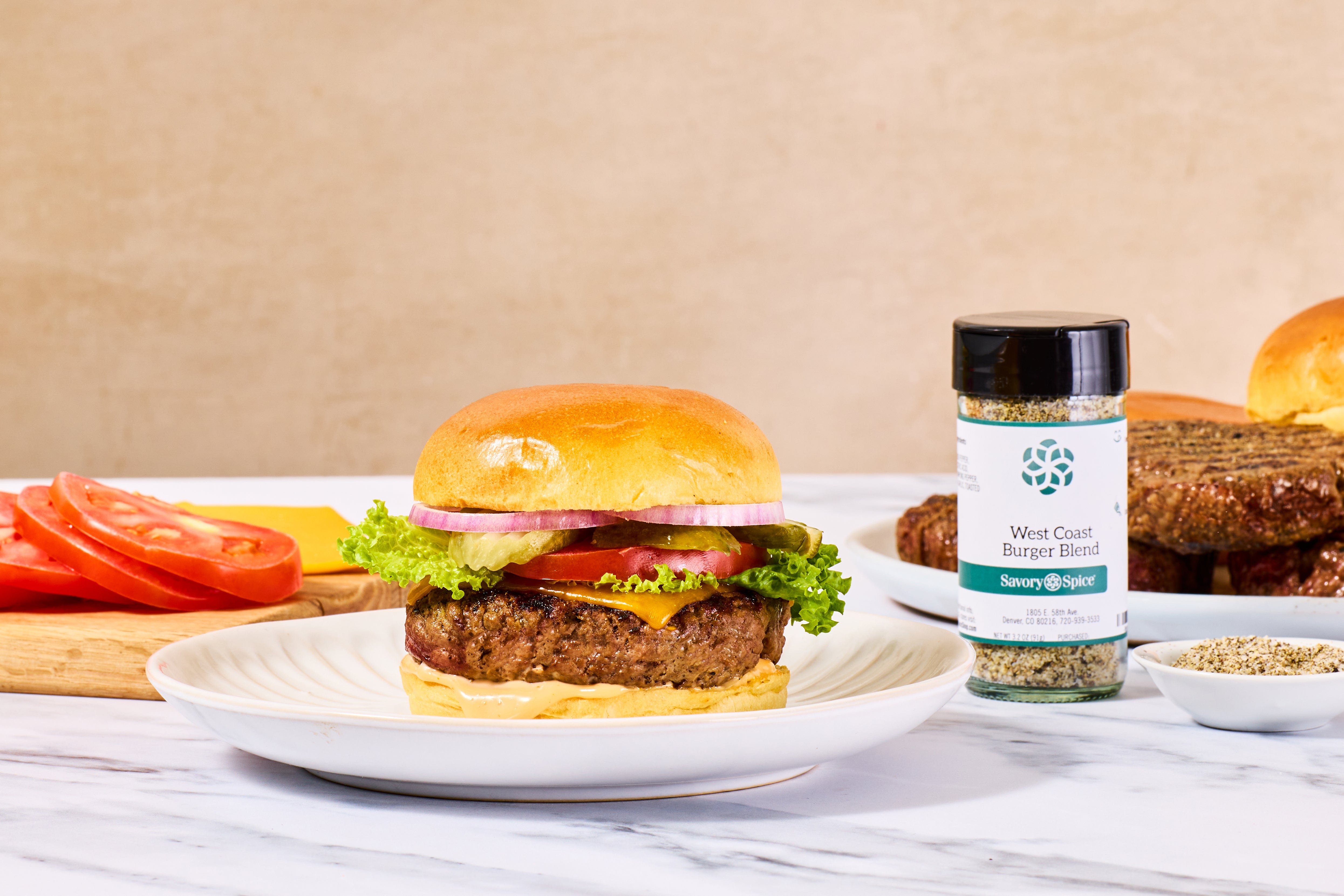 West Coast Burgers with Sauce