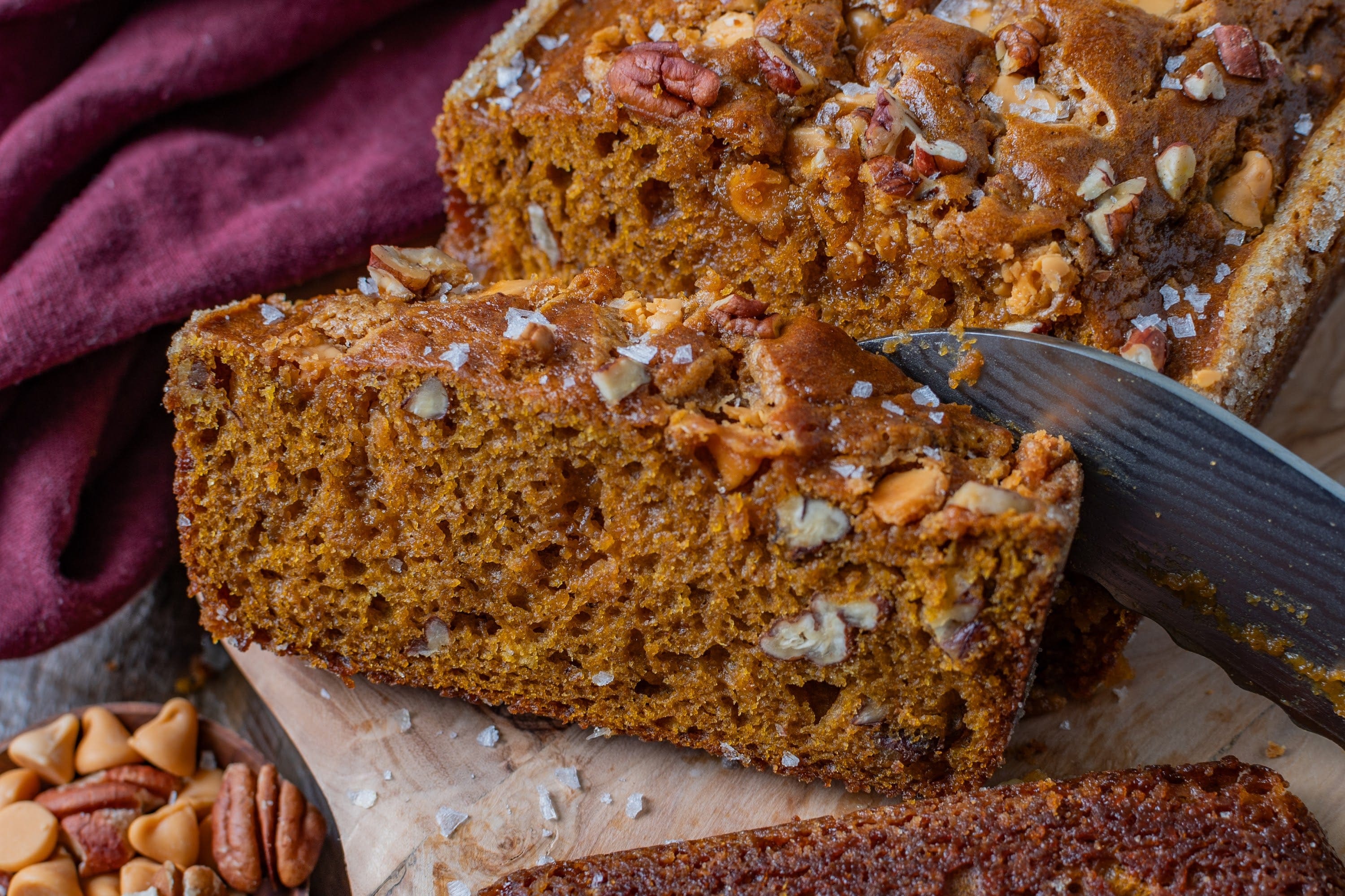 Butterscotch Pumpkin Bread