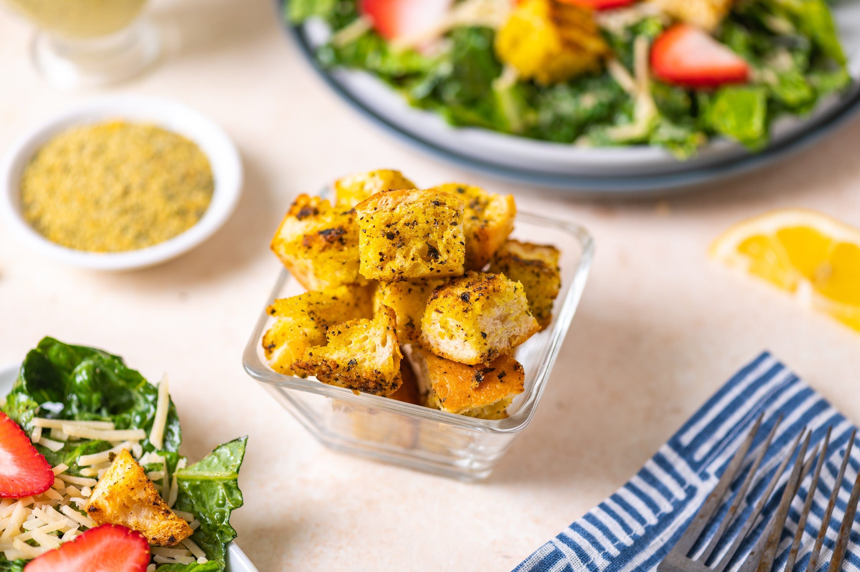 Caesar Croutons