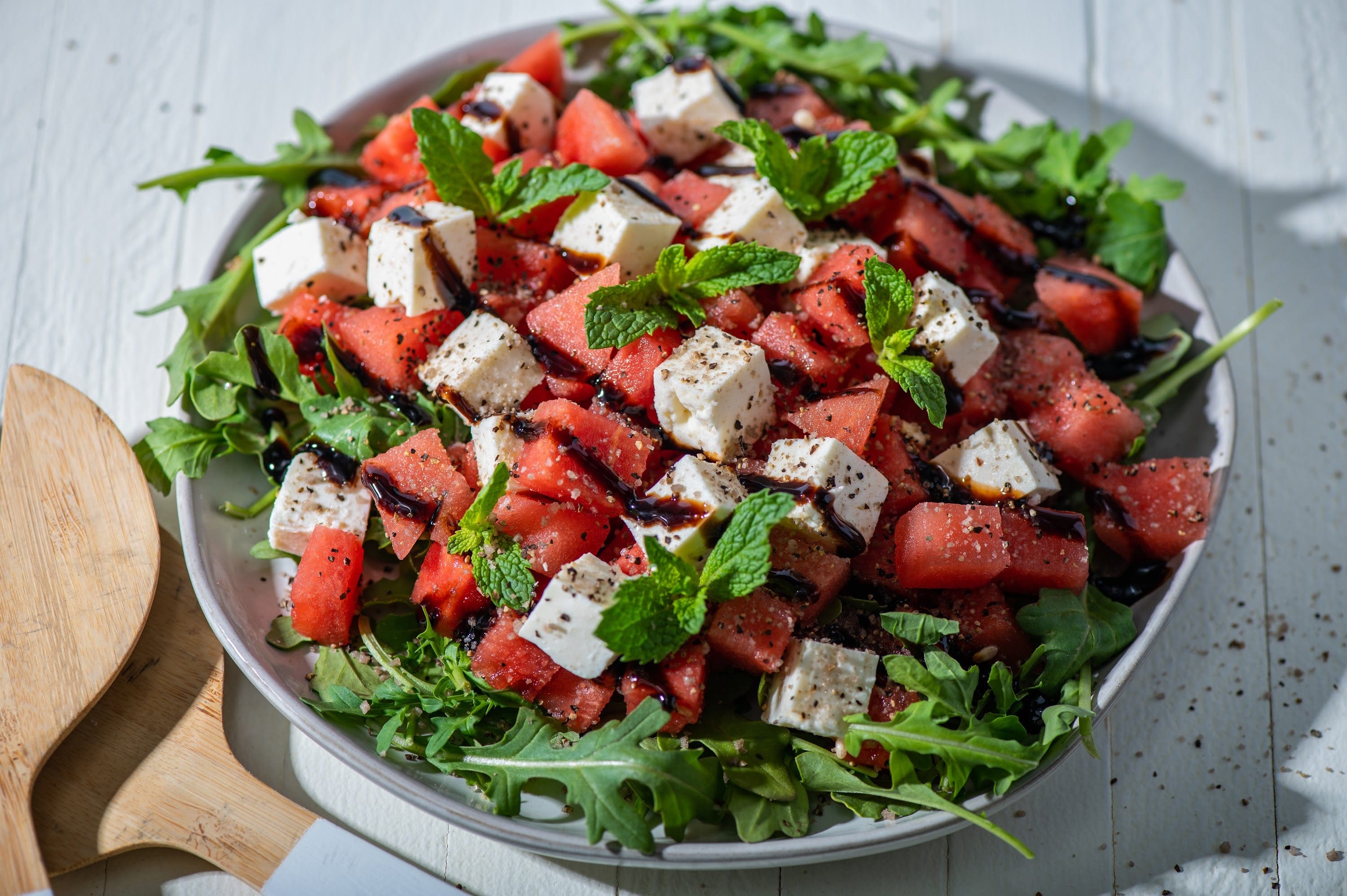 Smoky Watermelon Feta Salad