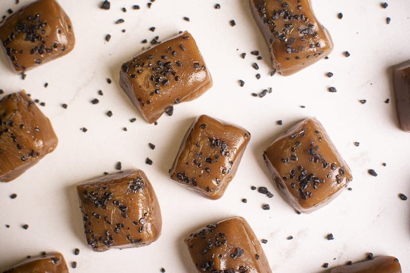 Smoked Maple Caramels
