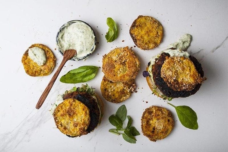 Baked Fried Green Tomatoes