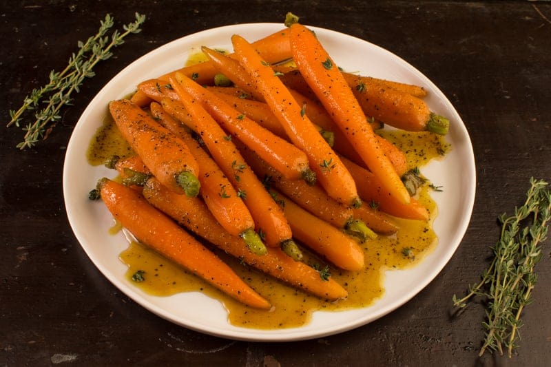 Sweet Maple Glazed Carrots