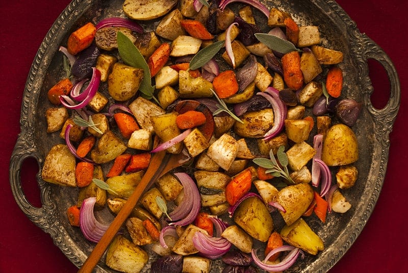 Sweet Roasted Root Vegetables
