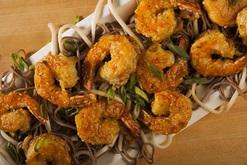 Sesame Coconut Shrimp