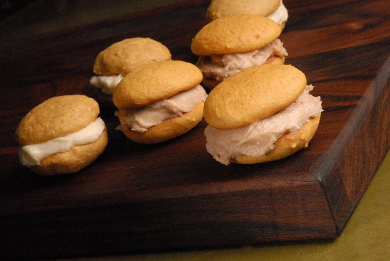 Scary Good Pumpkin-Cinnamon Whoopie Pies