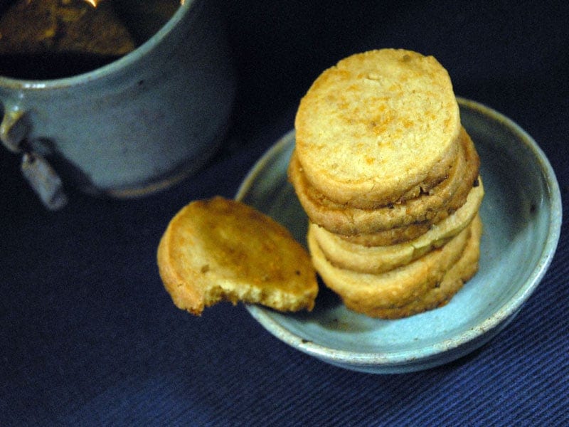 Salted Maple Sugar Shortbread