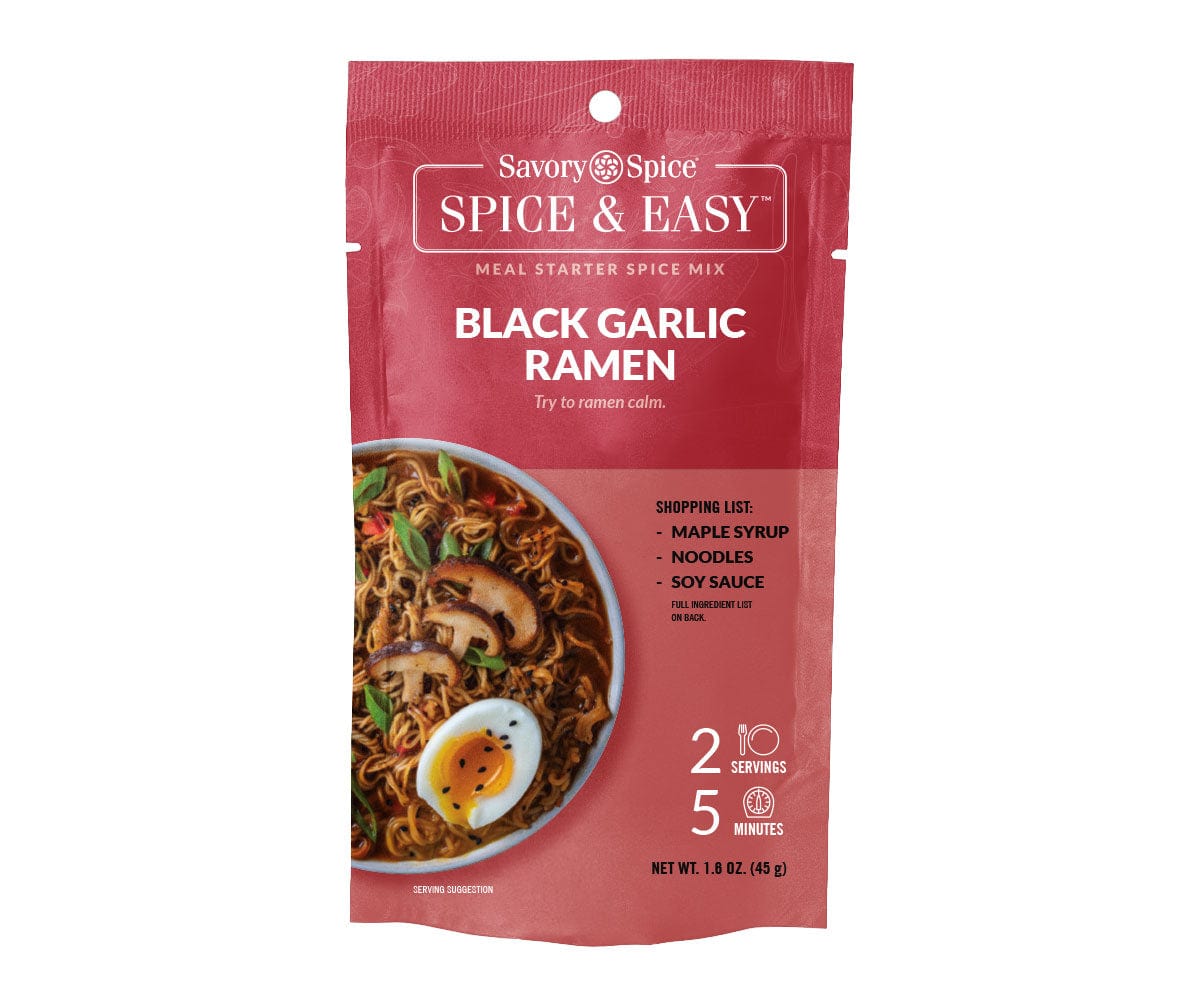 Black Garlic Ramen