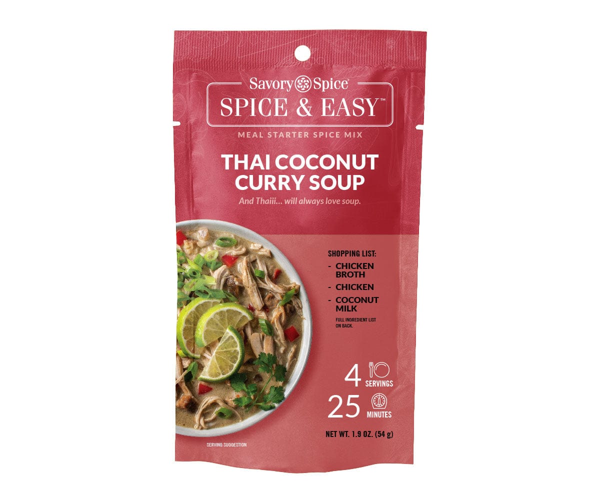 Thai Coconut Curry Soup