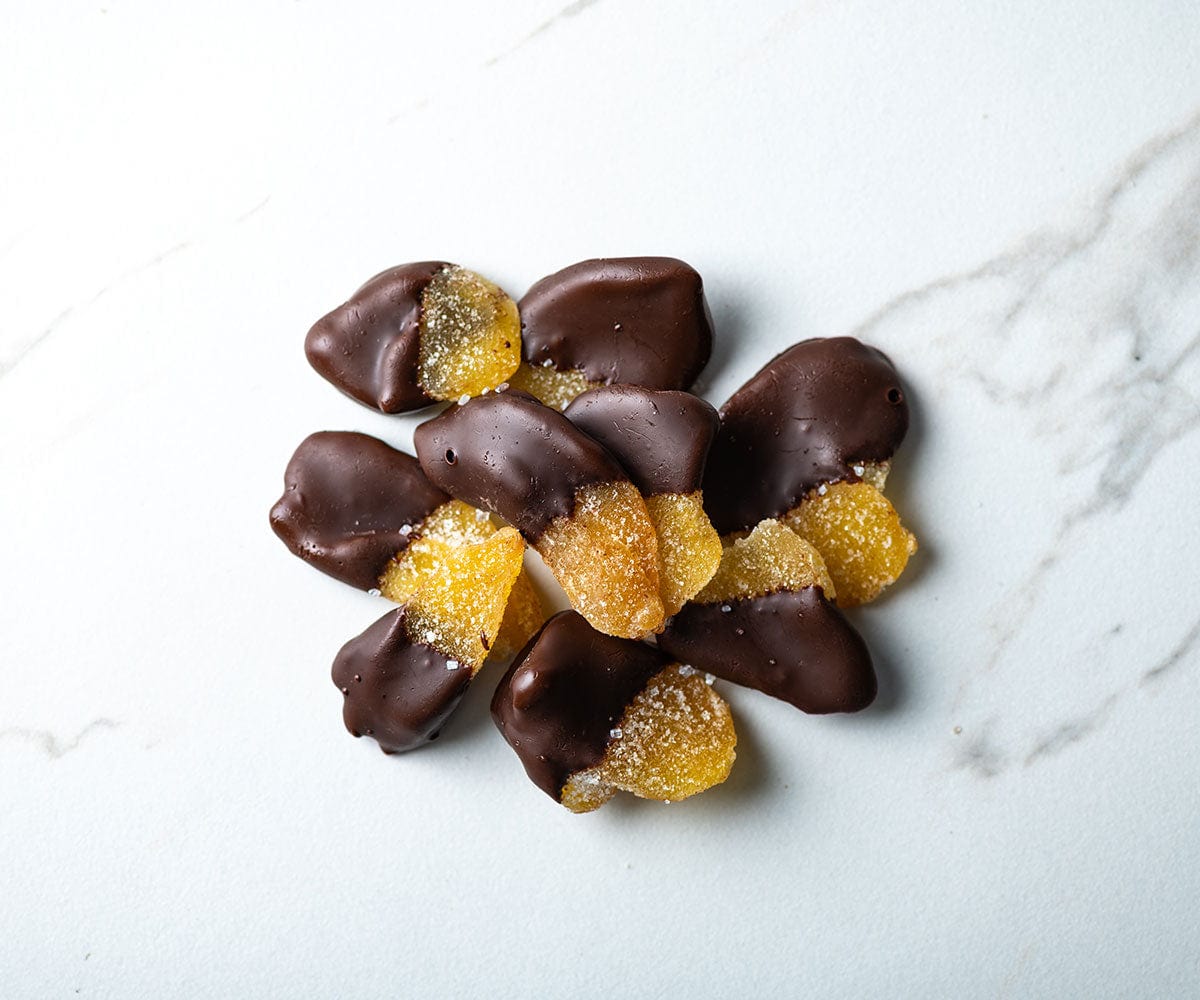 Chocolate Dipped Ginger